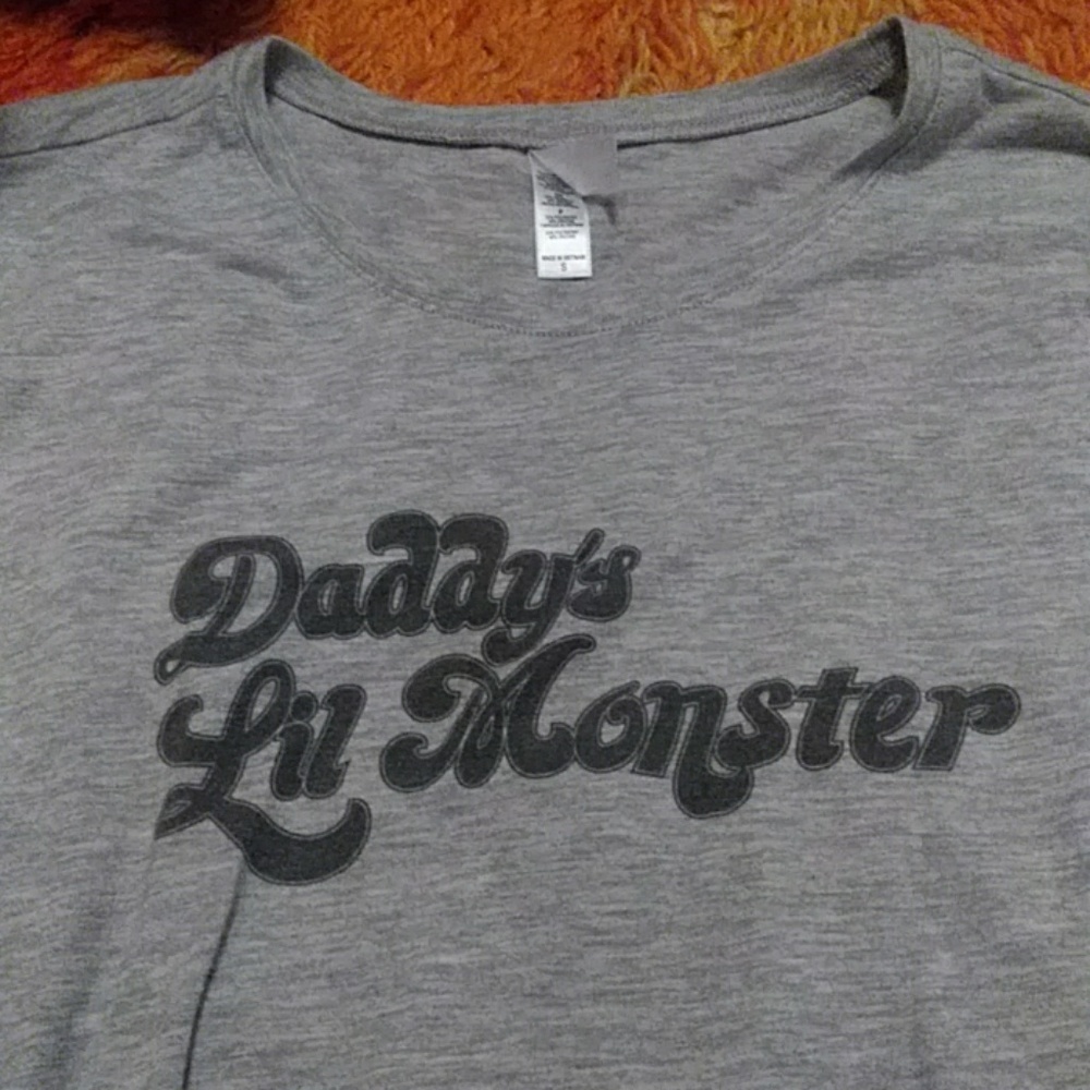 Daddy's Little Monster Crop Top